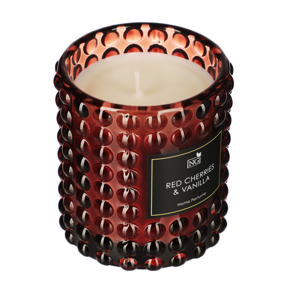 NEW GALAXY Ароматизированная свеча Home Perfume 175 гр. wild fig cash, pear&freesia, red cher&vanill - #5