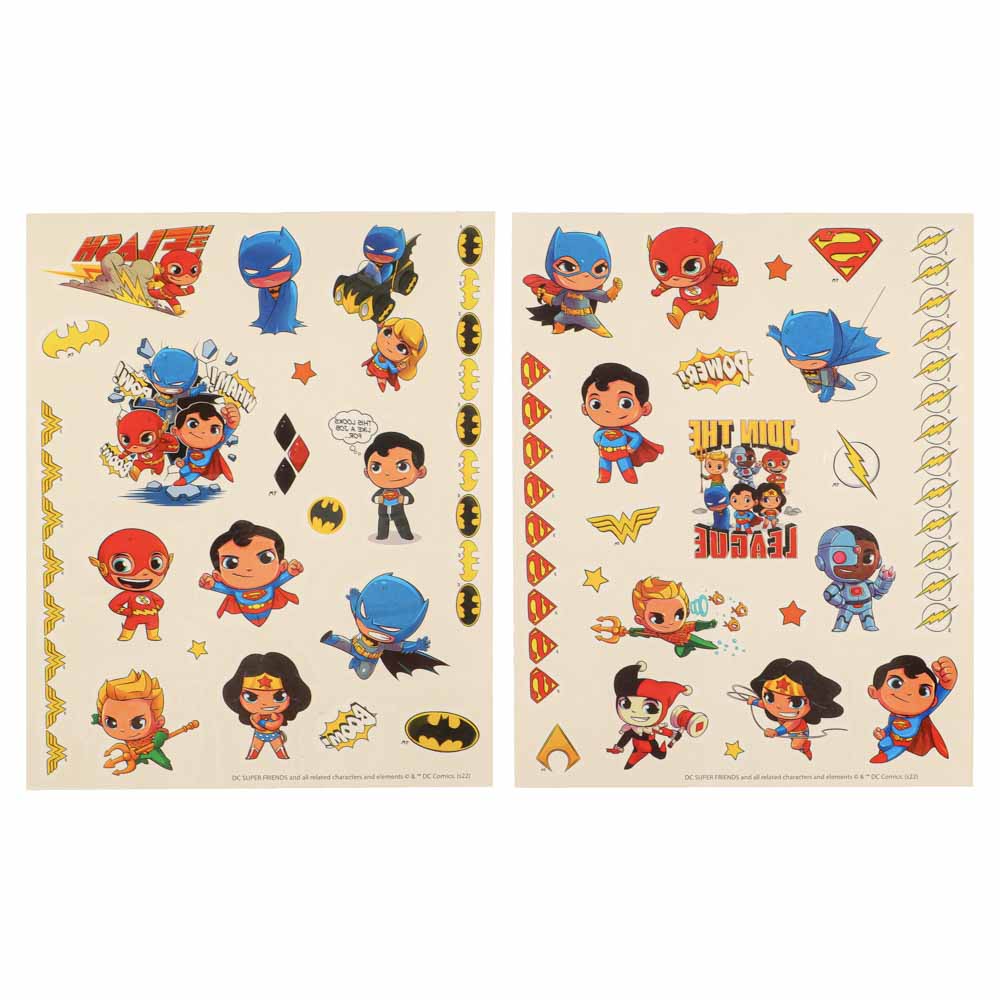 НД ПЛЭЙ Наклейки-татуировки, бумага, 11,8х19см, 2 листа, 4 дизайна - #17