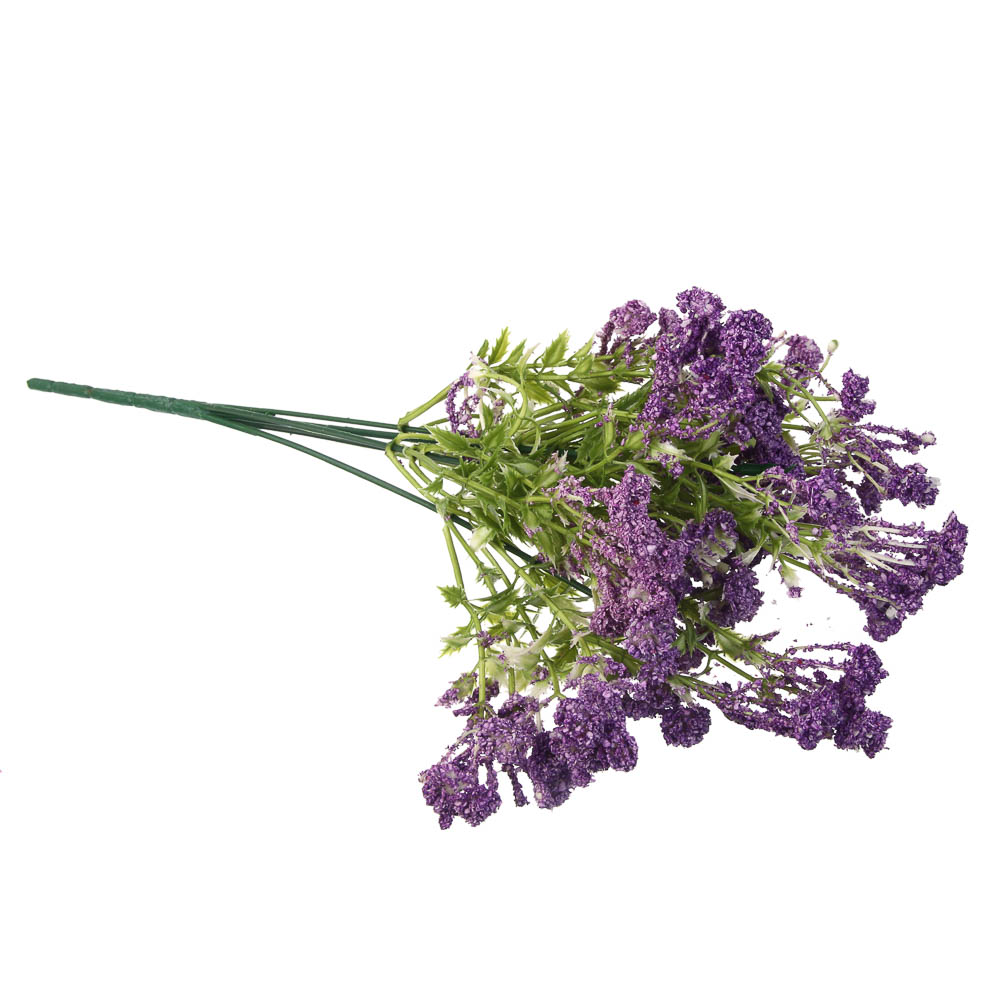 LADECOR Букет искусственных цветов, 5 веточек, 33-35см, пластик, проволока, 5 цветов - #7