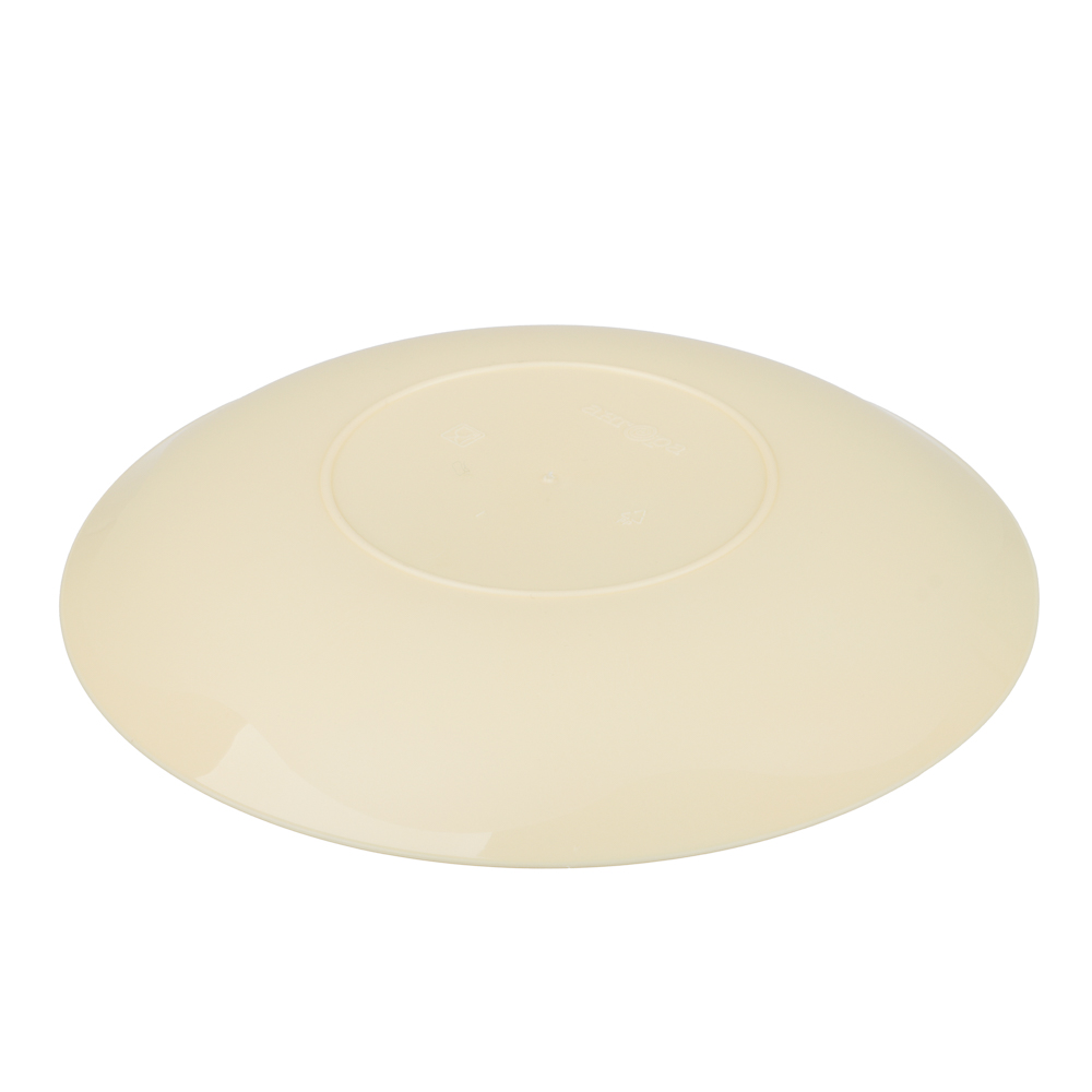 Тарелка d-190мм, пластик, 2 цвета - #5