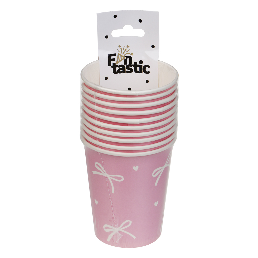 Набор стаканов бумажных тм Fntastic, 7,5x8,7x5,3см,10 шт, 2 дизайна - #6