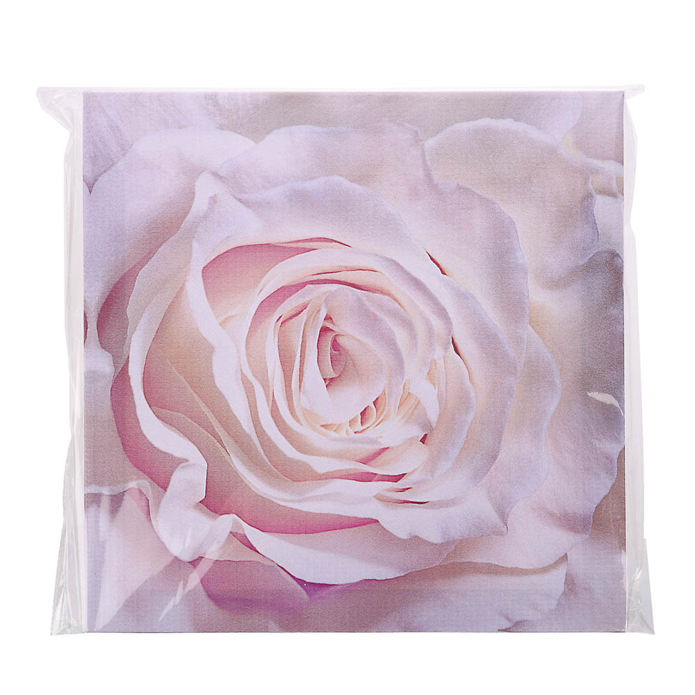 Картина "Нежная роза", 30х30 см - #4