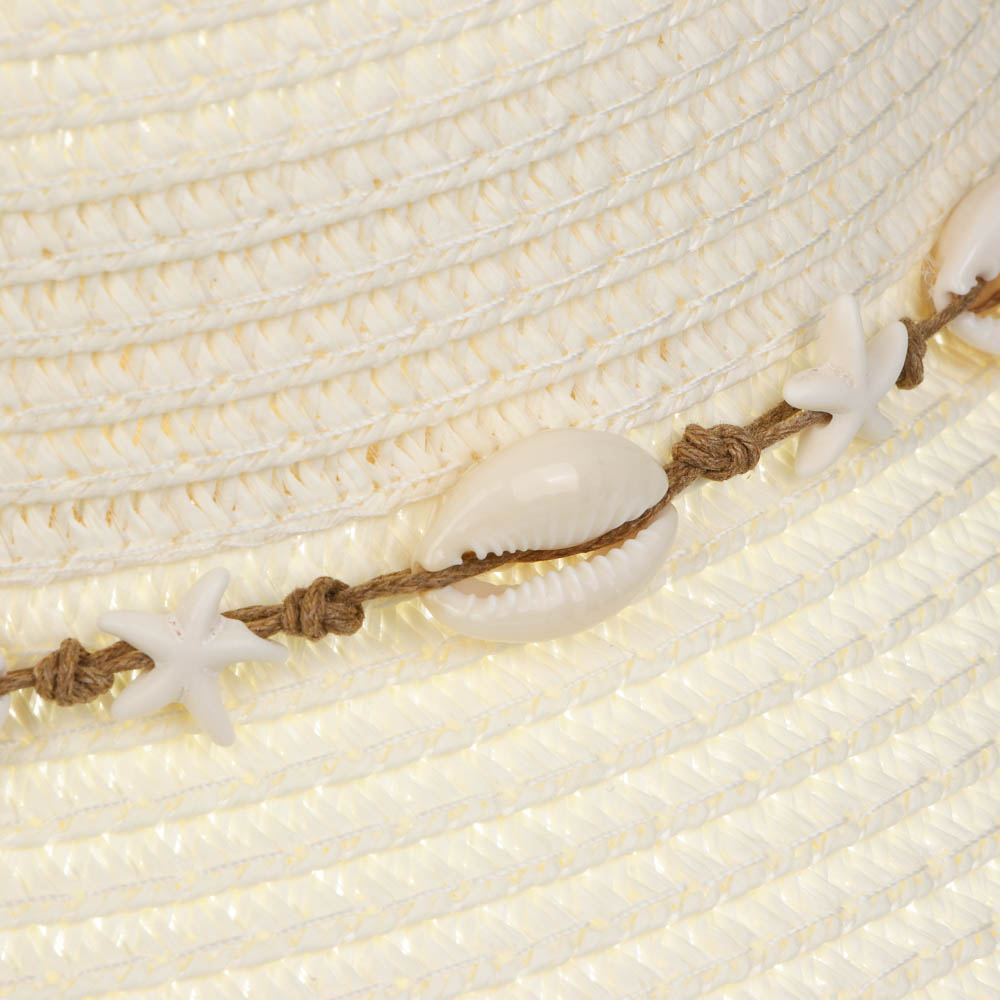 Шляпа женская с декором тм GALANTE р. 58, 100% целлюлоза, разноцветная - #4