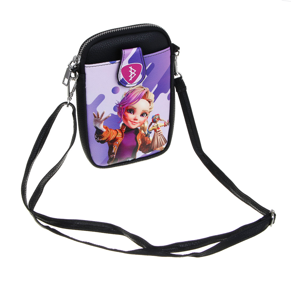 BY Русские Супергерои Сумка подростковая на длинном ремне, ПУ, 18х12х2,5см, 4 дизайна,РСГ25-04 - #3