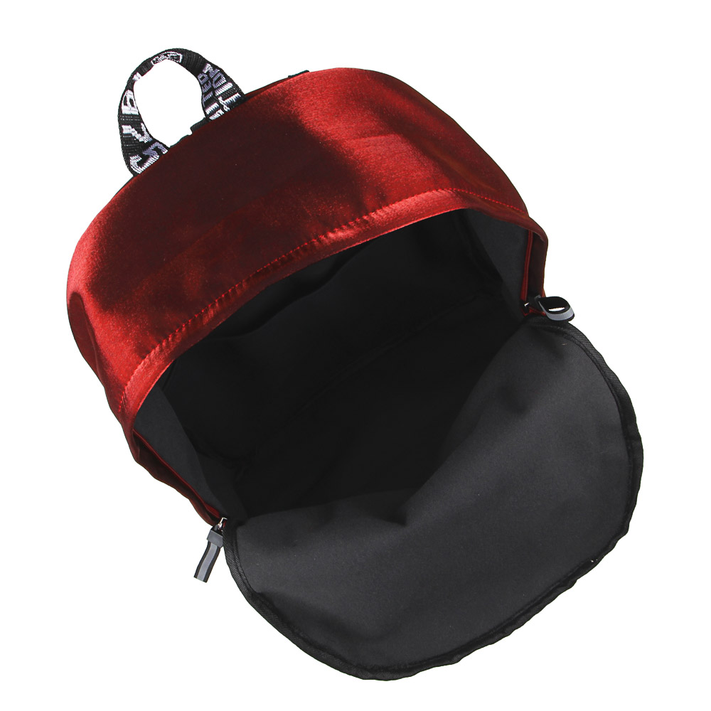 Рюкзак подростковый, 41x31x11,5см, 1 отд, 3 кармана, уплотненные лямки, "сияющий" нейлон, 3 цвета - #5