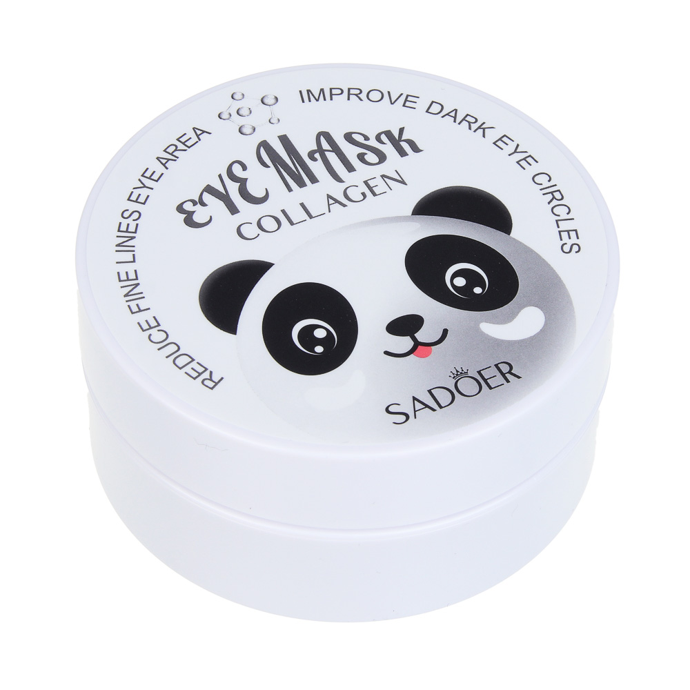 SADOER Патчи для глаз увлажняющие, 60 шт, коллаген - #4