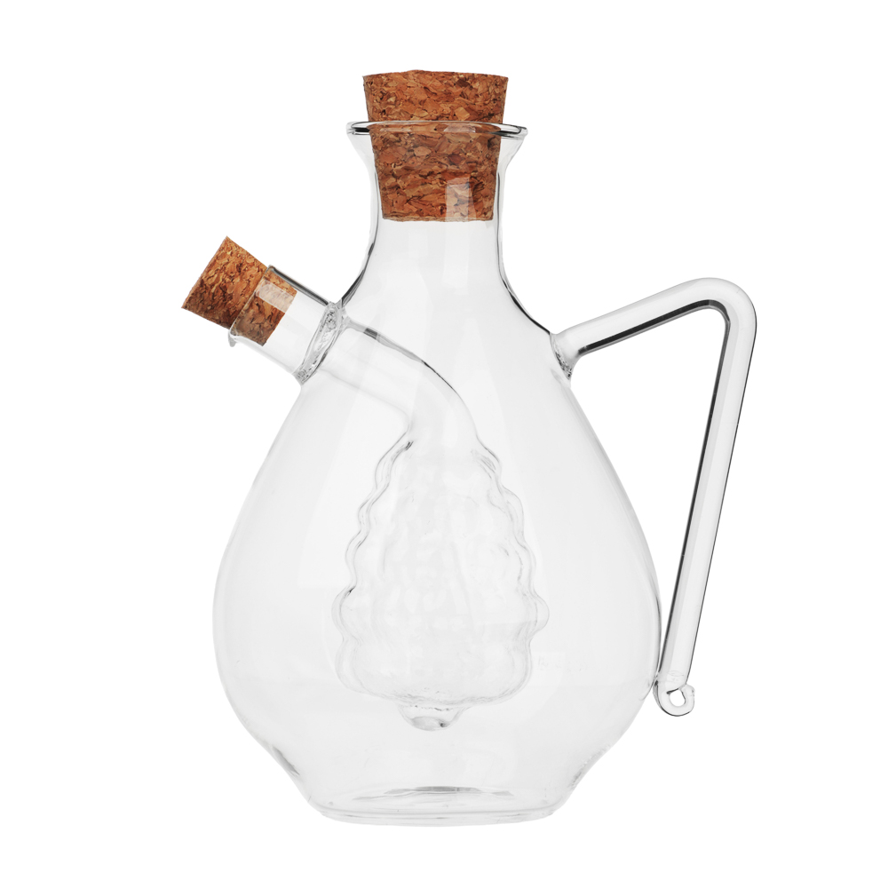 VETTA Кувшин для масла/уксуса 2 в 1, 450/60мл, стекло, пробка - #1