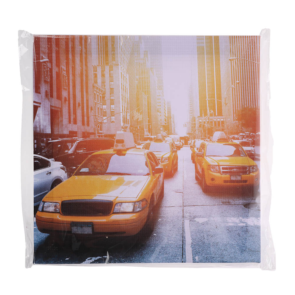 Картина "Такси", 30х30 см - #4