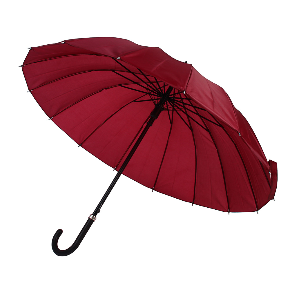 Зонт-трость универсальный, диаметр 98см, 16 спиц, металл, полиэстер, 4 цвета - #3