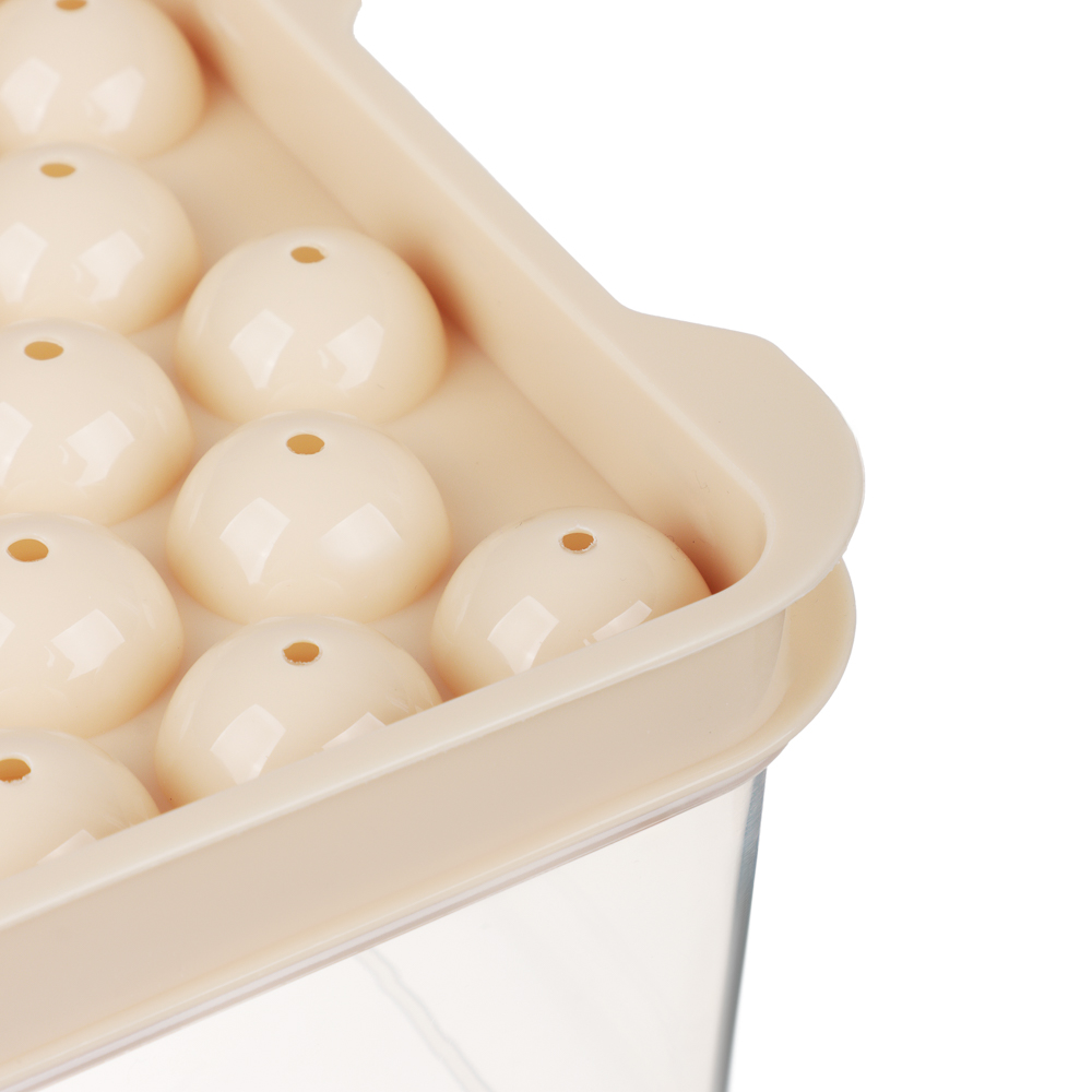 VETTA Форма для льда с контейнером 19х11,5х8см, 33 ячейки, совок, пластик - #3