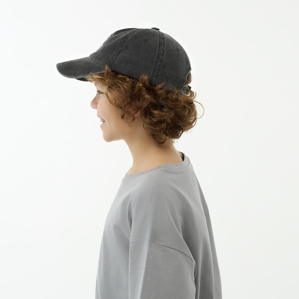 GALANTE Кепка детская, р.54, 30% хлопок, 70% полиэстер, черный, ВЛ25-04, #1 - #7