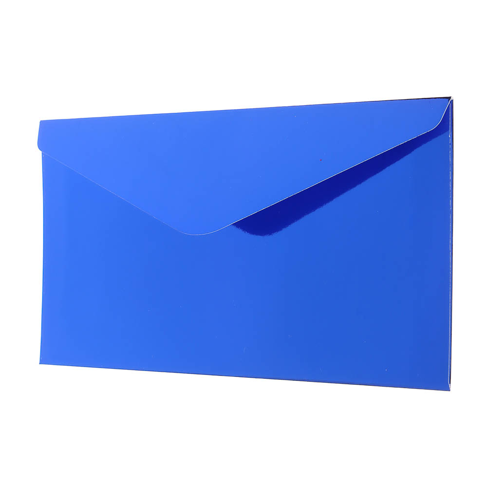 Набор конвертов 10 шт, микс цветов, 8х16,5см, бумага, арт.2 - #16