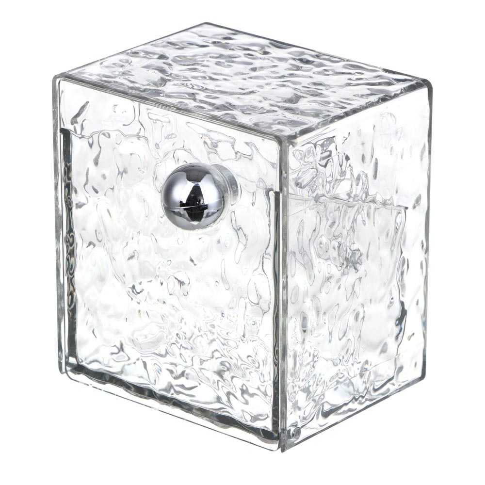 ЮНИLOOK Полка косметическая настенная, 9х8,5х6,5см, PS, прозрачный, ВЗ24-39 - #1