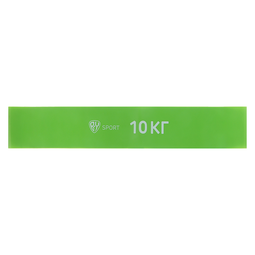 Фитнес-резинка тм BY SPORT, 10кг, 30х5х0,05см, латекс - #1