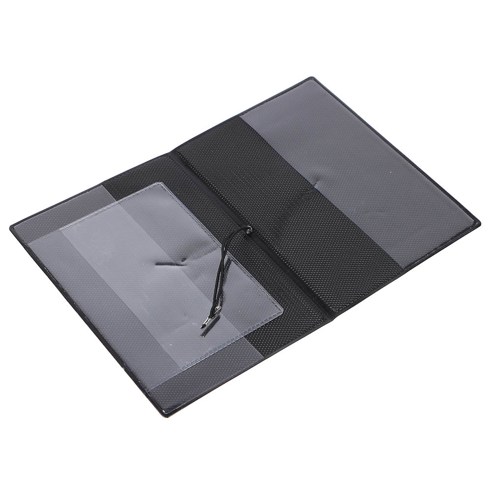 Обложка для паспортатм ЮL с отд.для карт и удерживающей резинкой , ПВХ, 13,7х9,6см, 6 дизайнов, #2 - #10