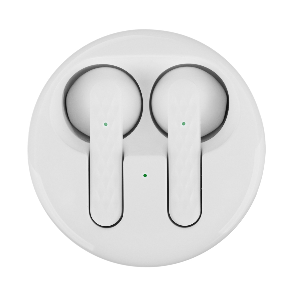 Наушники беспроводные TWS FORZA Disk, 30/350мАч, BT: 5.0, глянцевая поверхность - #1