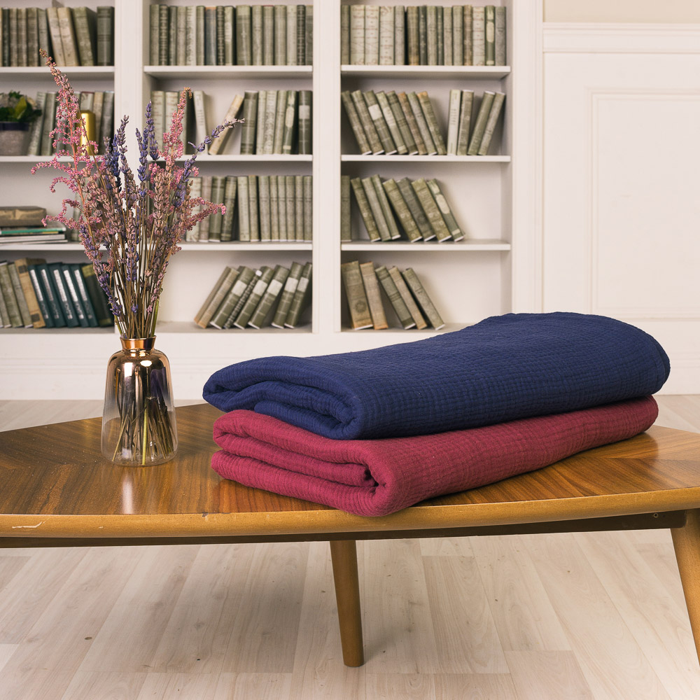 PROVANCE Плед муслин 130х170см, 100% хлопок, 2 цвета - #7