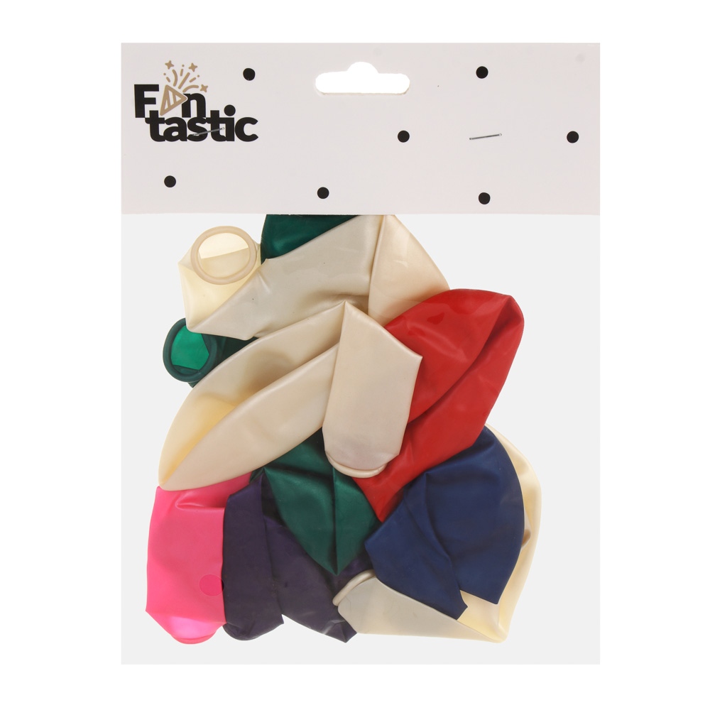 Набор воздушных шаров тм Fntastic 10шт, перламутр, 12" - #3