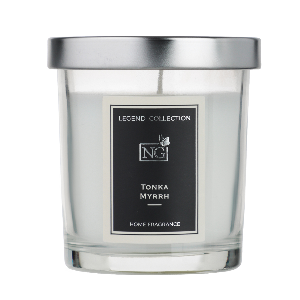 NEW GALAXY Свеча ароматизированная LEGEND COLLECTION, 88 гр, Tonka Myrrh - #1