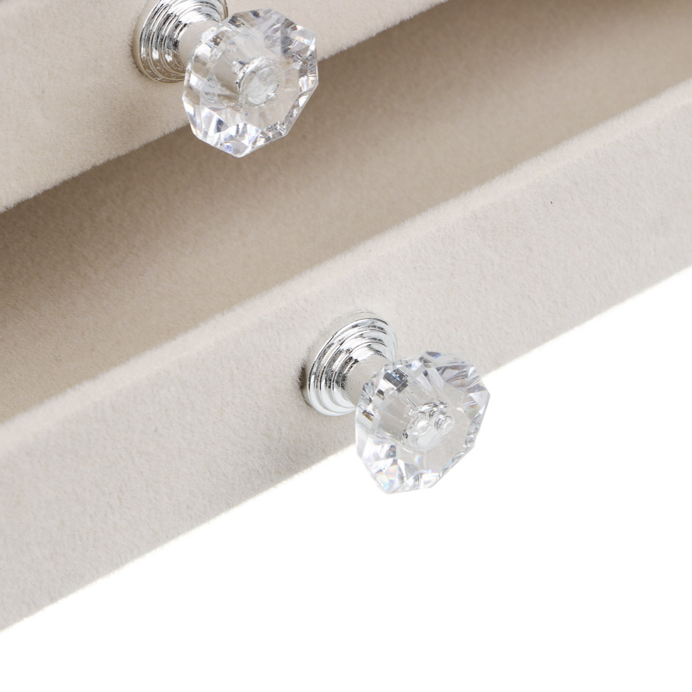 Шкатулка для украшений, 10,5x13,5x23,5 см, ПВХ, 2 цвета - #7