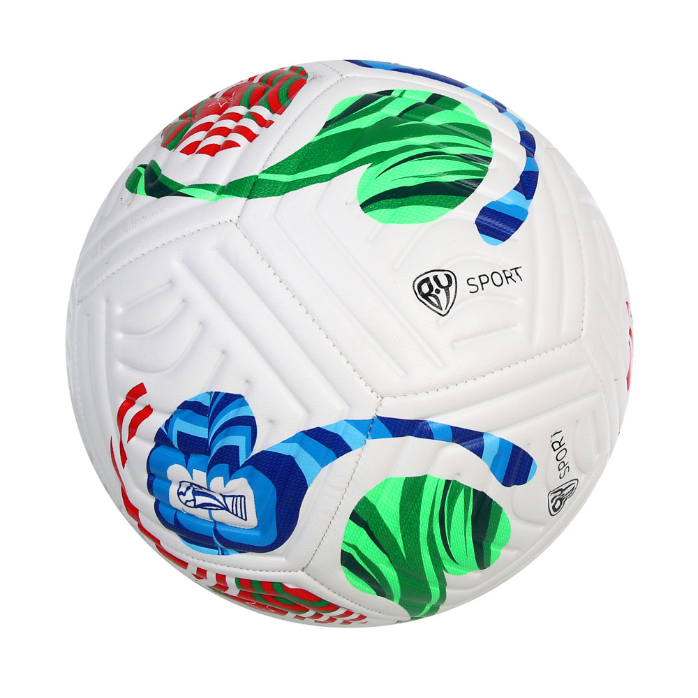 Мяч футбольный, тм BY SPORT, размер 5, 22см, 3сл, PU 3.5мм, 400г (+-10%) - #2