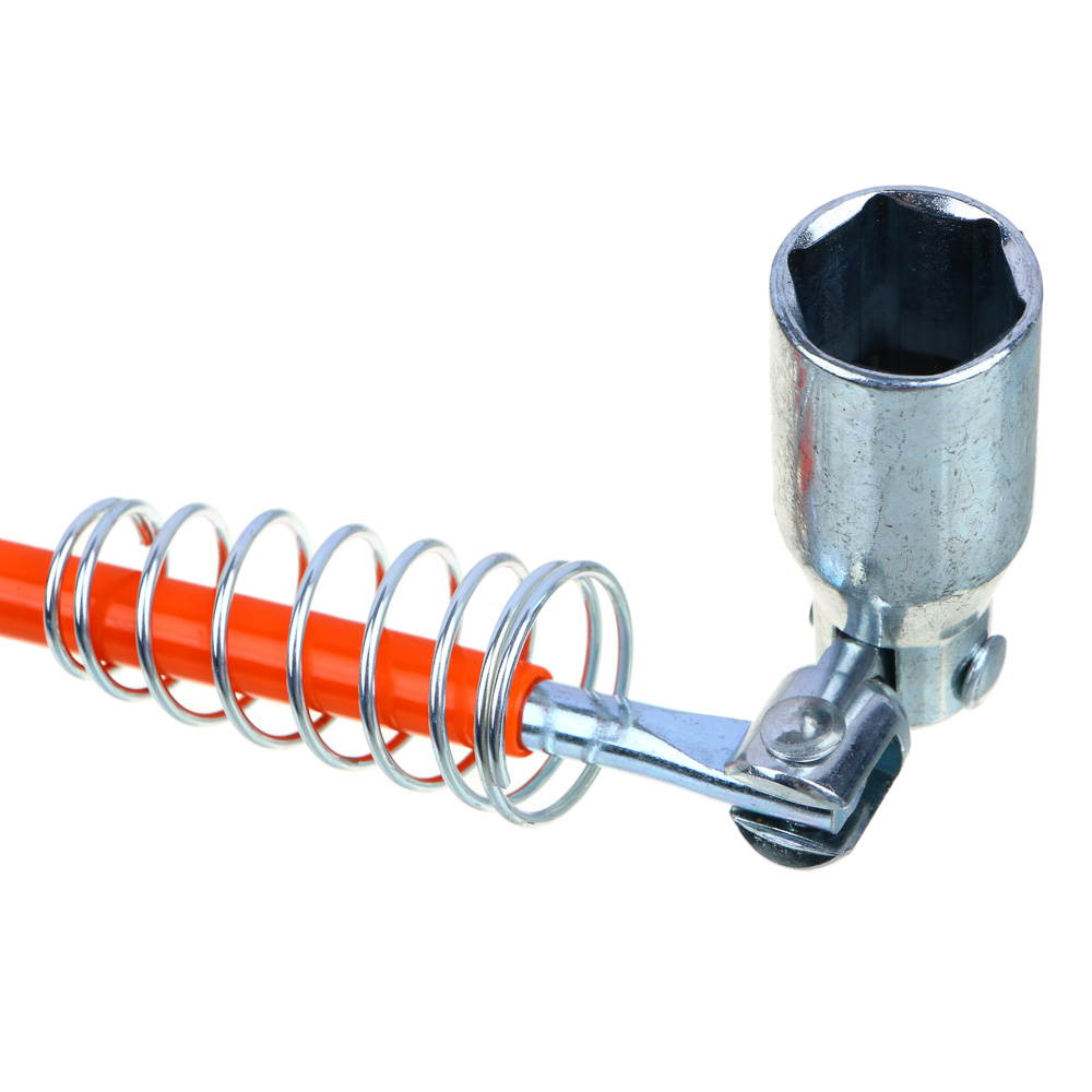Ключ свечной карданный ЕРМАК с резиновой вставкой, 21x250 мм - #4