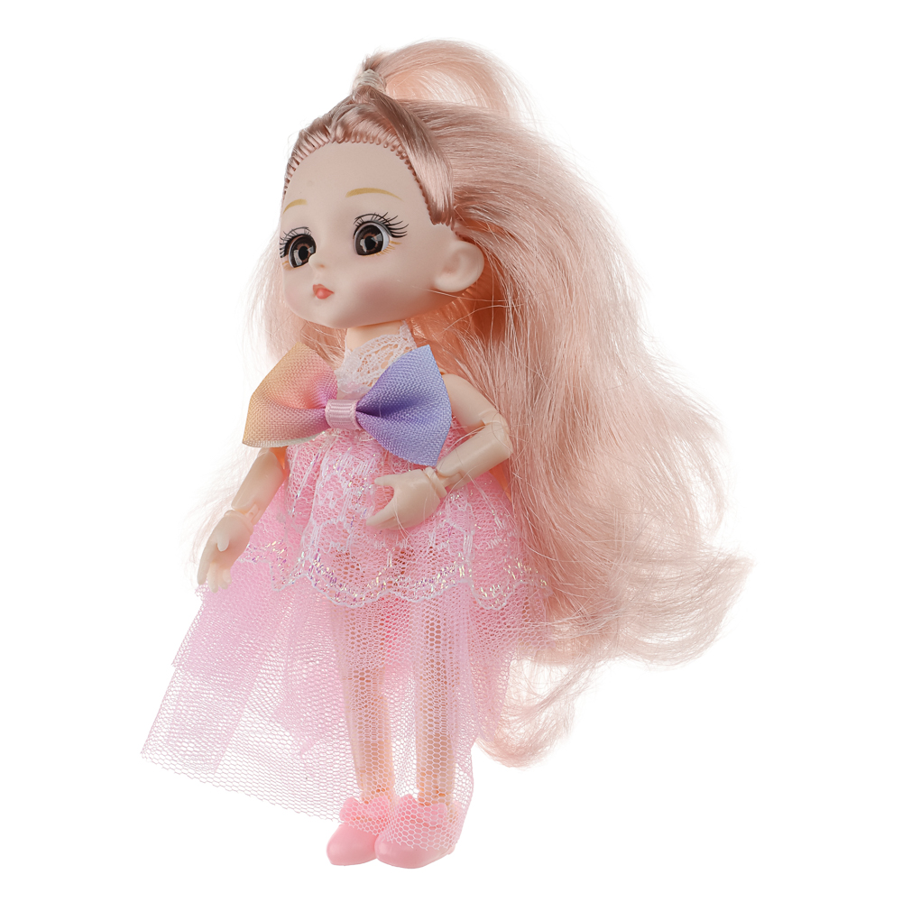 Кукла 14 см шарнирная с аксессуарами, PP, ABS, ИГРОЛЕНД, 3+, 1811-52 - #6