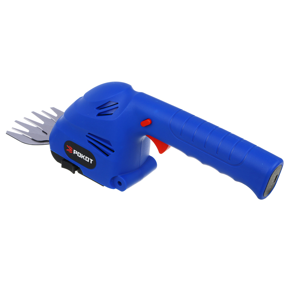 РОКОТ Кусторез с встроенным аккум., 7.4 v, 1350 об/мин, з/у type-c, 2 см.лез 80х50 и 70х150мм - #7