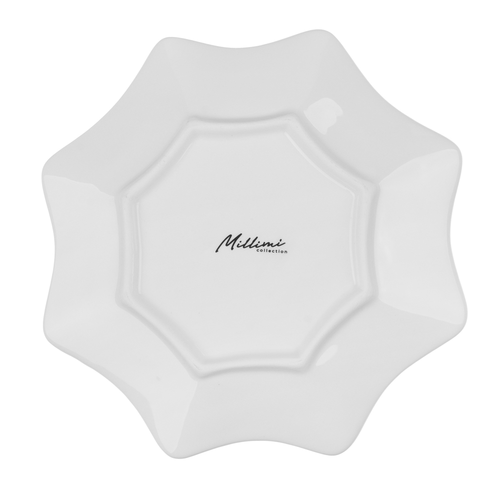 MILLIMI Щелкунчик Блюдо в форме звезды, 20х20х2см, керамика - #4
