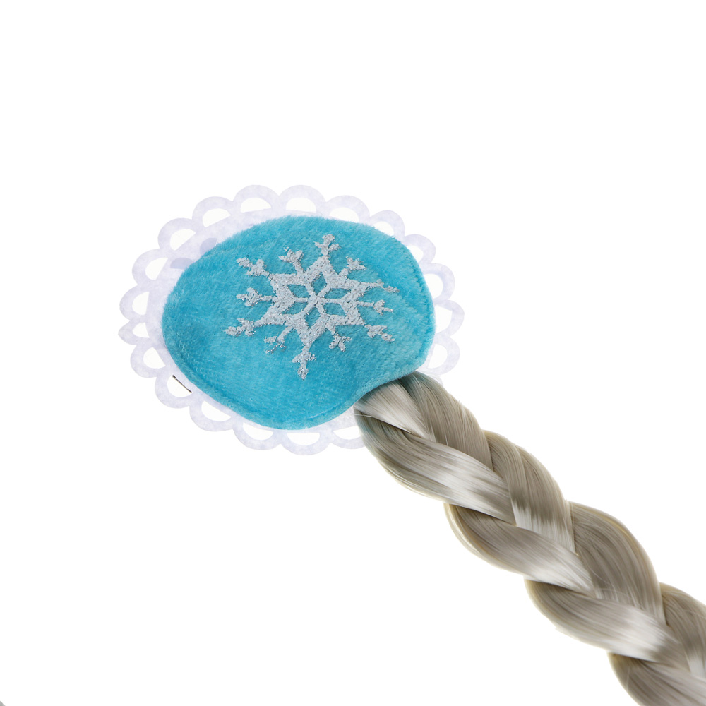 СНОУ БУМ Набор карнавальный 3 предмета (ободок-диадема, коса, палочка), пластик, полиэстер - #4