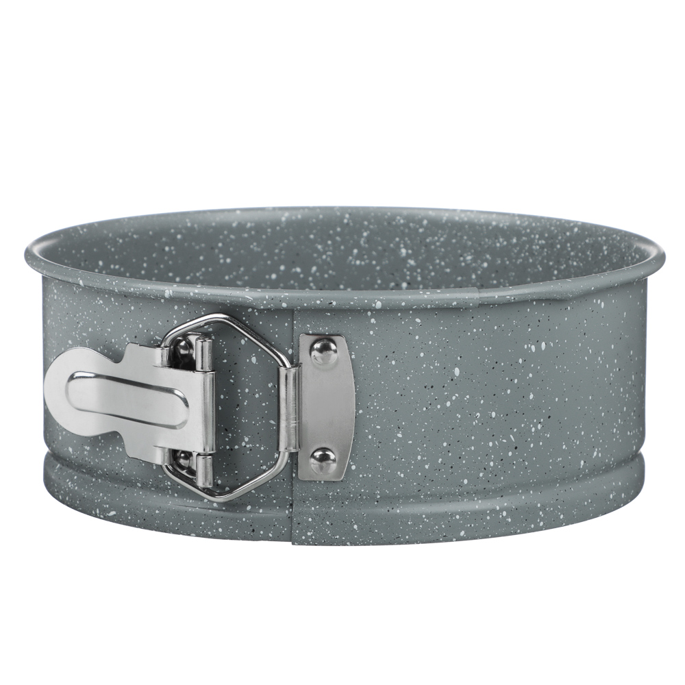 SATOSHI Буко Форма для выпечки круглая разъемная, угл.сталь, 18х6,5см, антиприг. покрытие "Мрамор" - #3