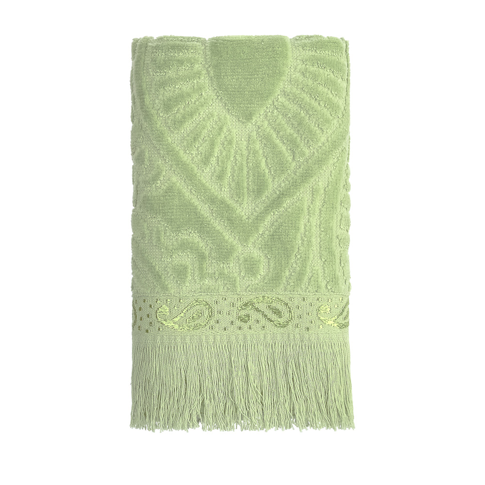 PROVANCE Эвкалипт Полотенце махровое, 100% хлопок, 30х50см, 450гр/м, зеленый - #8