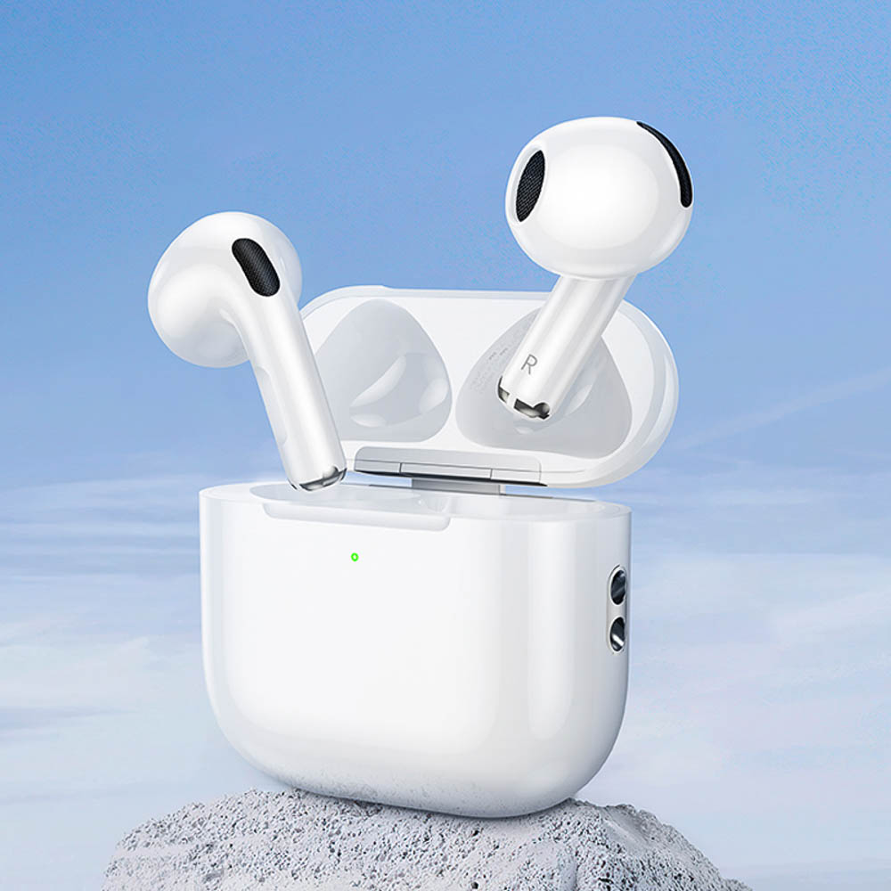 Наушники беспроводные TWS hoco. модель EW78, вкладыши, 300/30мАч, BT5.4, белый - #2