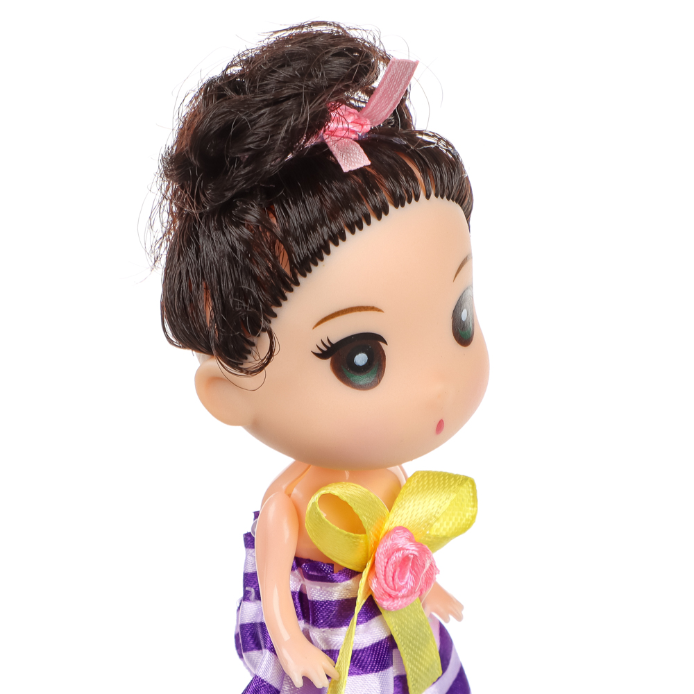 ИГРОЛЕНД Кукла 10 см с аксессуарами, PVC, PP, FBS, 44,5х7х28,5 см - #7