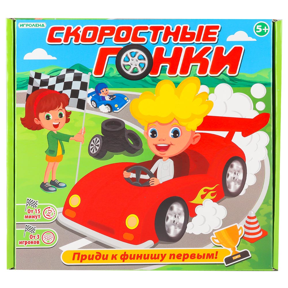 Настольная игра цветные истории ИгроЛенд, assorted купить с выгодой в  Галамарт