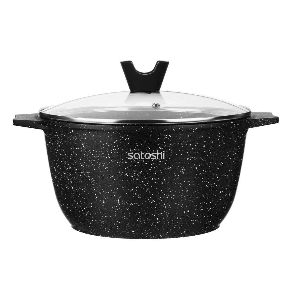 SATOSHI Монфор Казан 24х13,0см, 4,8л, литой алюминий, индукция - #1