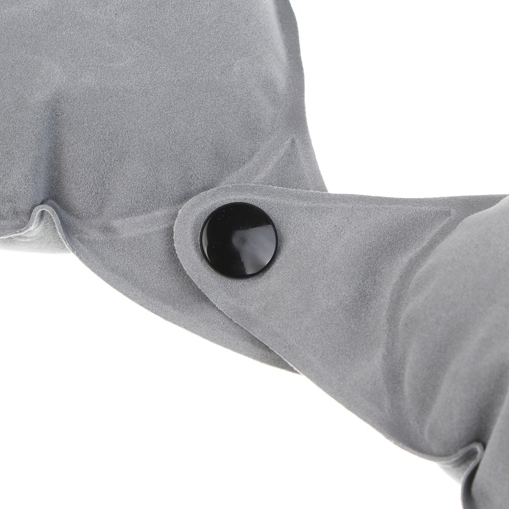 Подушка дорожная надувная, с насосом, тм BY SPORT, 37х24см, ПВХ, 2 цвета - #7