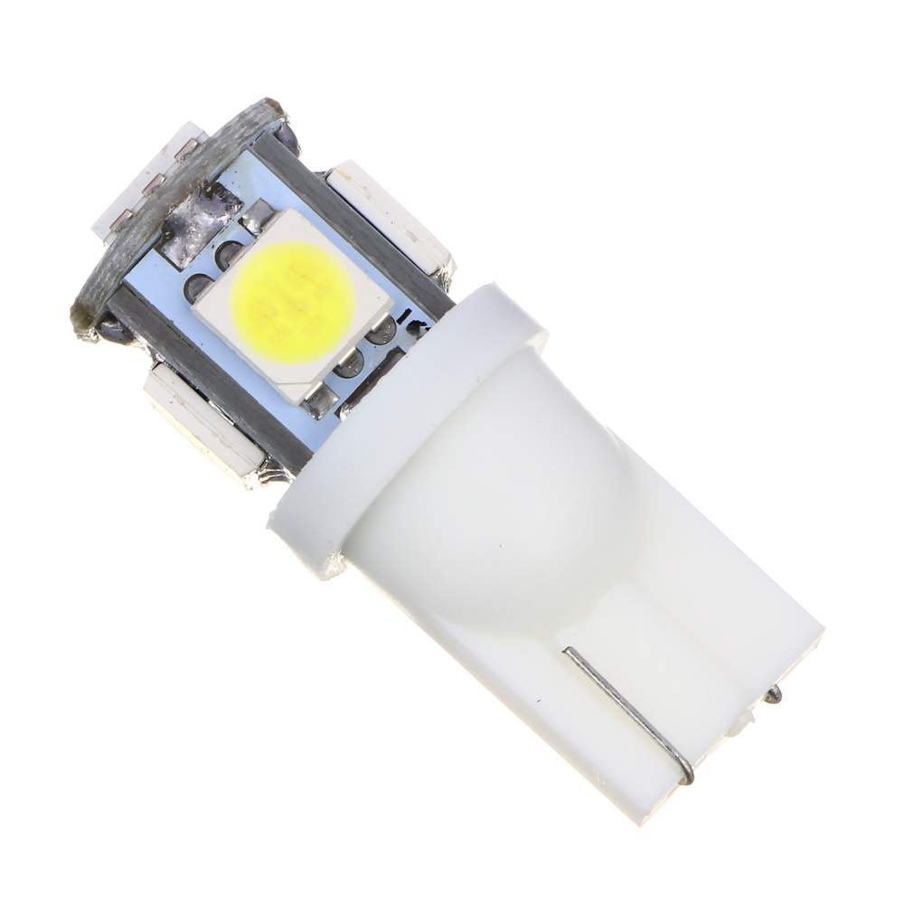 ЕРМАК Лампа светодиодная T10, 1,5W (5SMD-5050),12В,белый, 2 шт., блистер - #3