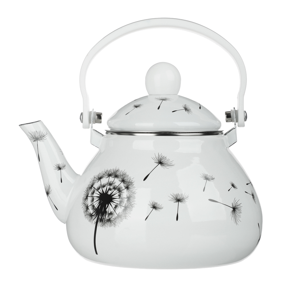 Чайник эмалированный VETTA Нежность, с ситом, 1,5л, индукция - #1