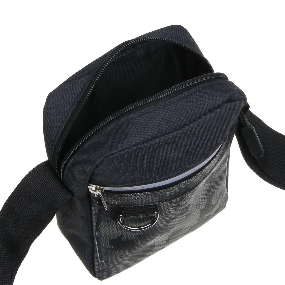 Сумка мужская на длинном ремне тм ЮL Глео, ПЭ, 18х14х6см, 2 дизайна,2 цвета, КЖС24-06 - #4