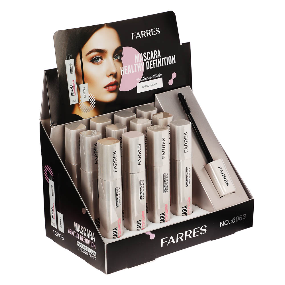 Термотушь для ресниц экстра-объем, тм Farres, 13 г - #4
