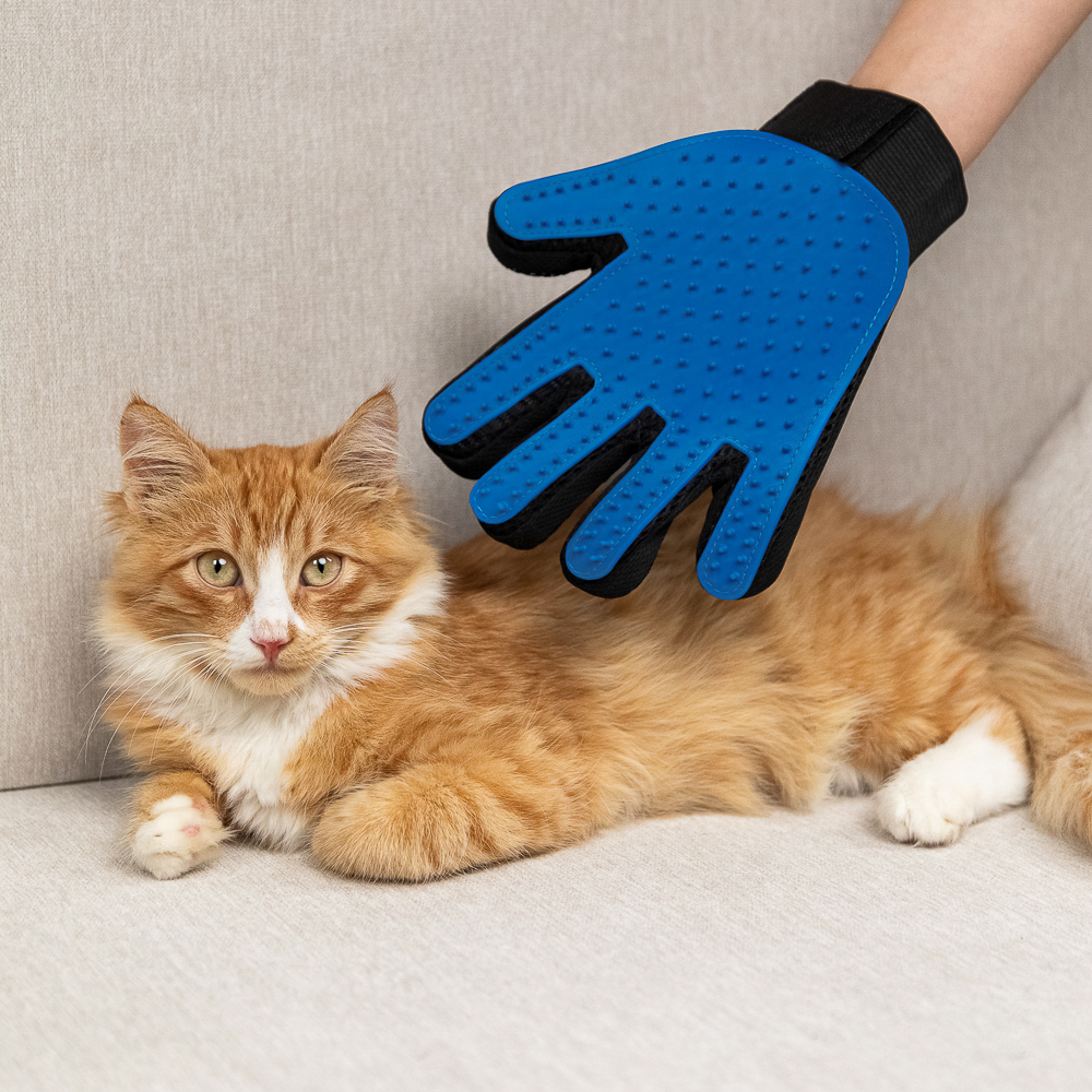 VETTA Перчатка-щетка для домашних животных, нейлон, ТПР, 23х16,5 см - #19