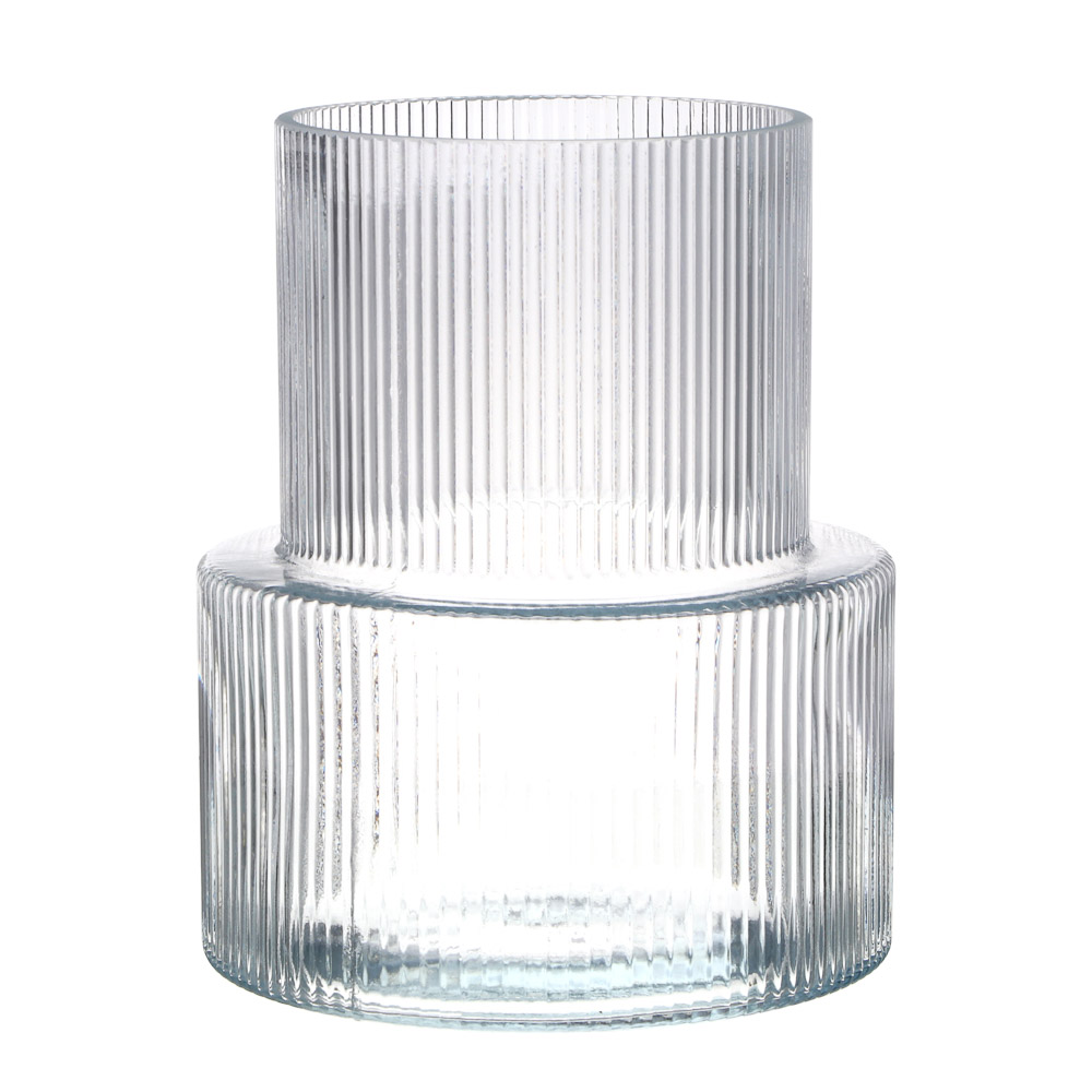 Ваза стеклянная, 15х11х18 см - #2