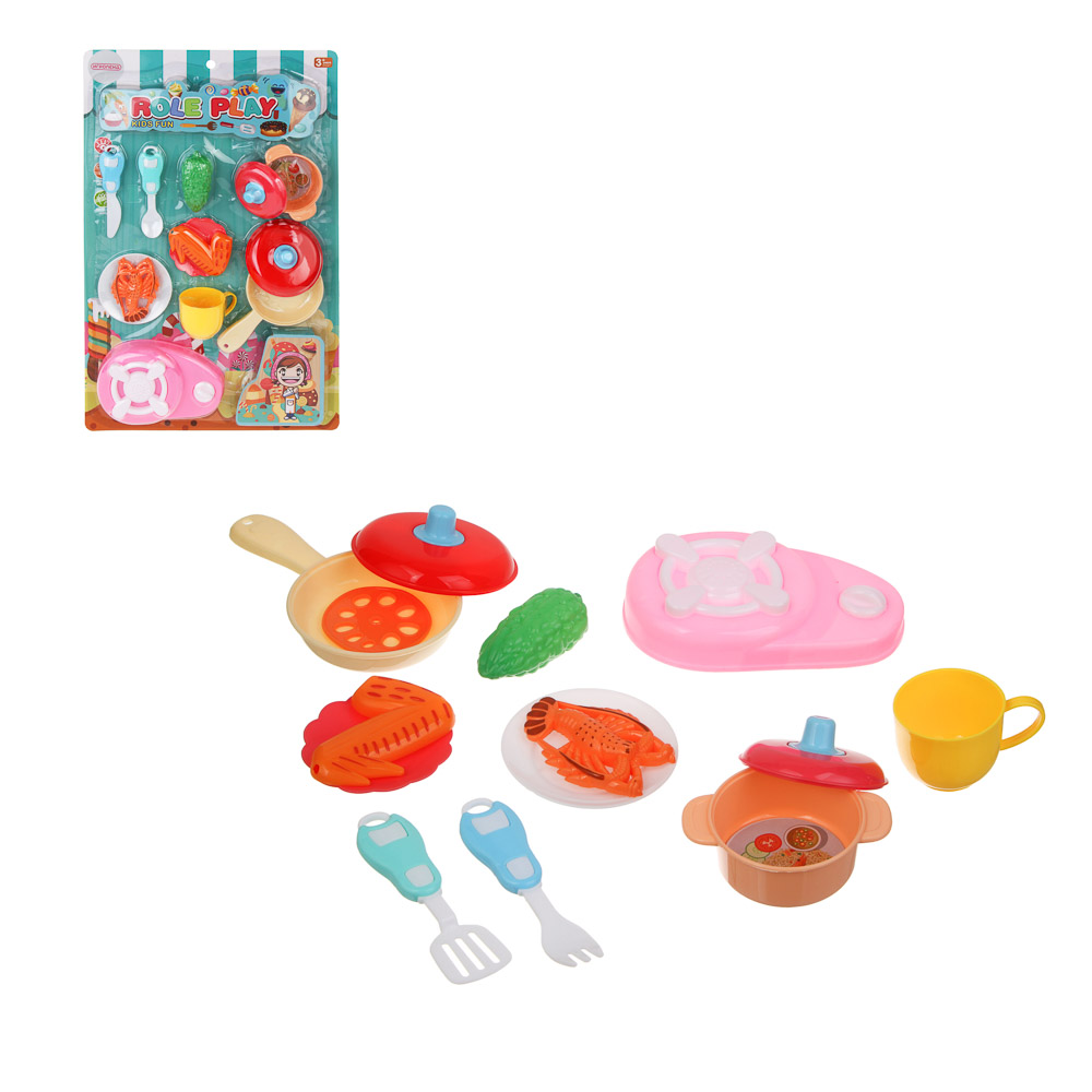 Посудка с продуктами, игровой набор, PP, тм ИГРОЛЕНД - #1