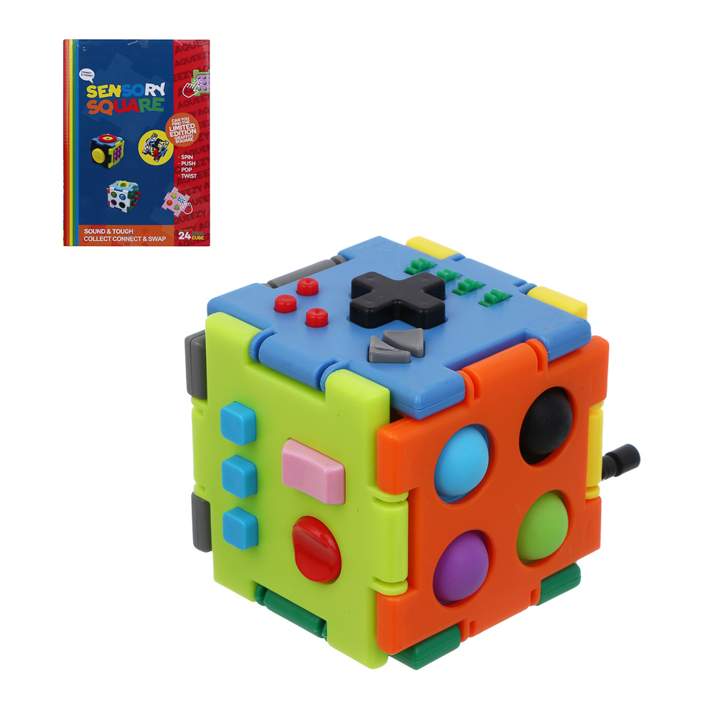 Игрушка антистресс- сюрприз, 8х8см, ABS, PS, 18 дизайнов - #1