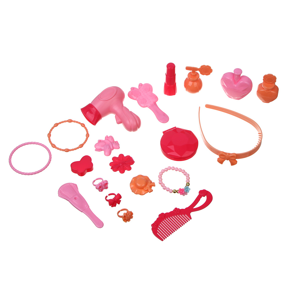 ИГРОЛЕНД Набор игровой "Профессии мини" стилист, PP, ABS, 28х7х45 см, 46 предм. - #12