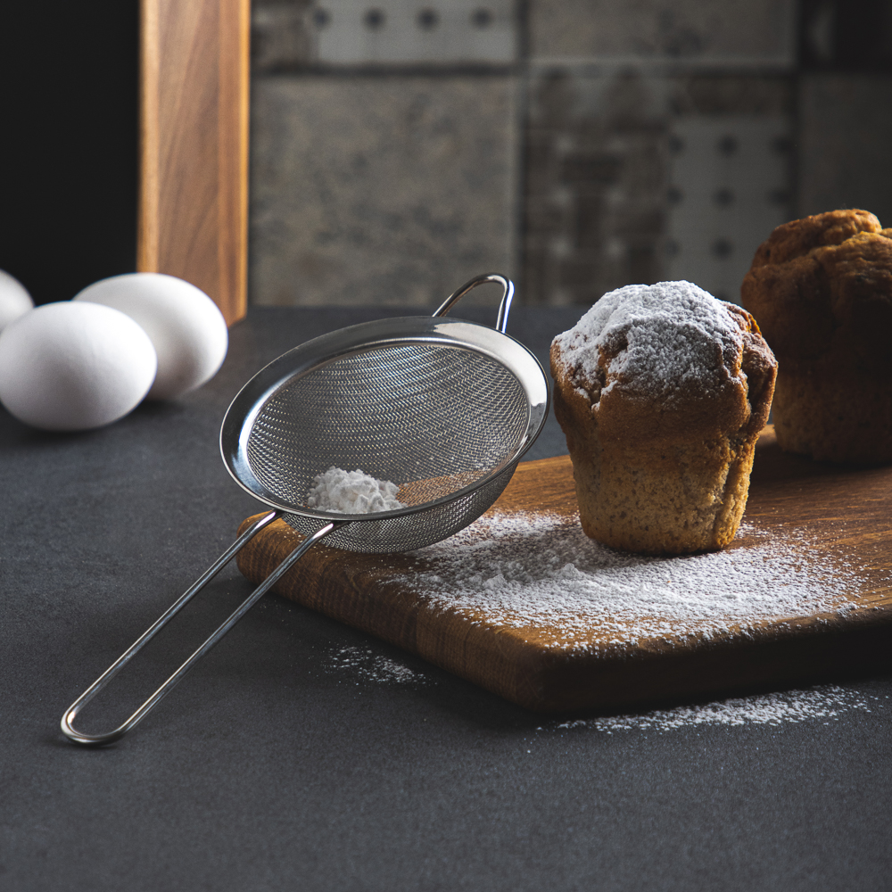 VETTA Сито с ободом и ручкой 10см, нерж.сталь - #9