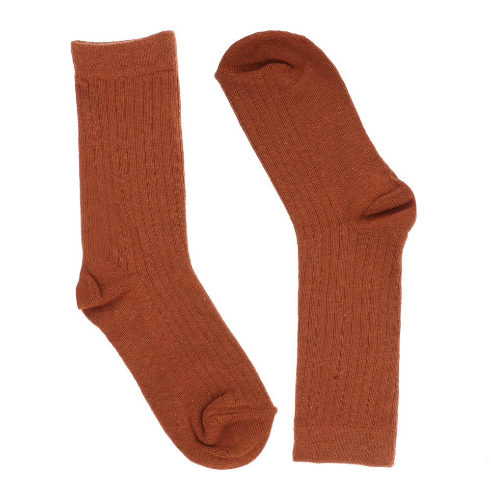 Носки женские классические "лапша", тм RS, 73% хл, 25% п/э, 2% спандекс, р. 36-39, RSS - #3