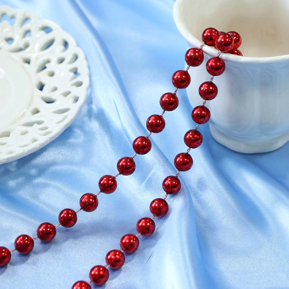 СНОУ БУМ Бусы 1x270 см, пластик, микс, 26-473 - #8