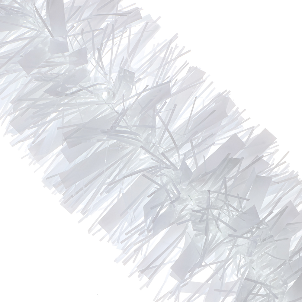 СНОУ БУМ Мишура 10x200см, ПЭТ, белая, 26-333 - #2